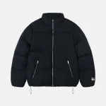 Stussy Down Puffer Nylon Black