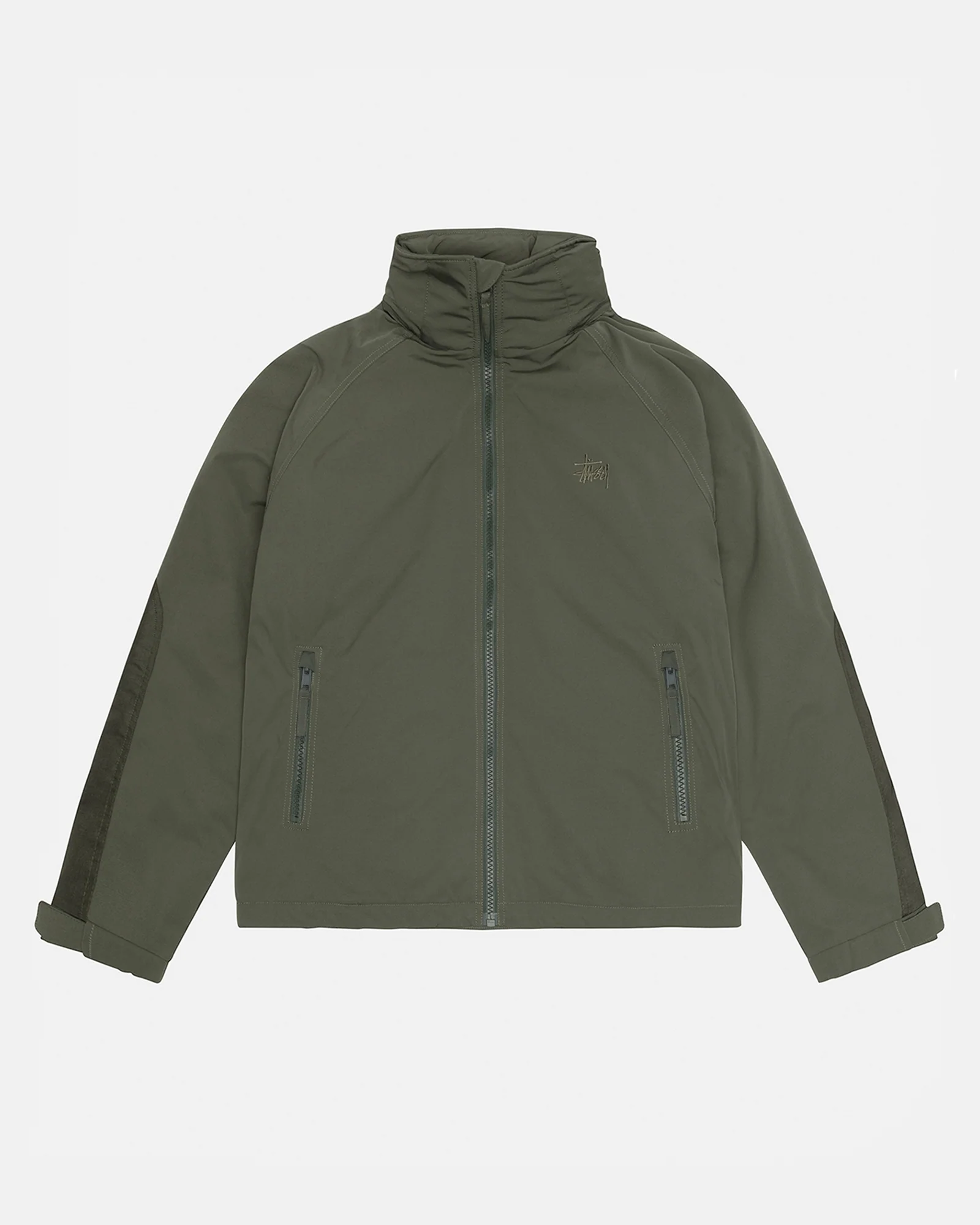 115791_PINE_9.webp Stussy Short Military Parka Pine - Image 1