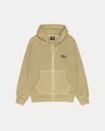 Basic STÜSSY Pigment Dyed Zipper Hoodie