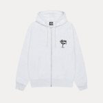 Stussy Martini Ash Heather Zip Hoodie
