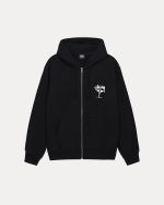 Stussy Martini Black Zip Hoodie