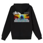 Stussy Hoodie Black Stonehenge