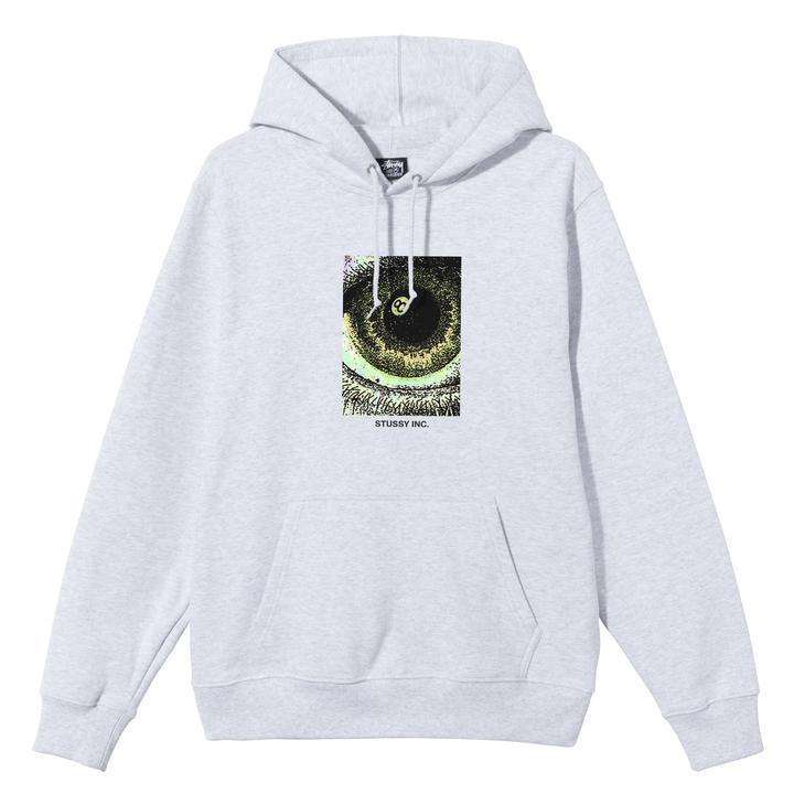 42a8ae75-e2fc-4052-bfbc-18631f7e6c10.a.jpeg Stussy Hoodie Grey Square Eyes - Image 1