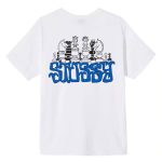 Stussy T-Shirt White Chess