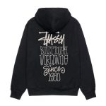 Stussy Built Tough Hoodie Pigment Dyed Black
