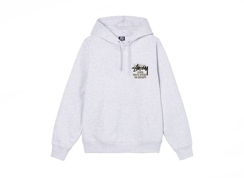 Stussy-DOVER-STREET-MARKET-LOS-ANGELES-HOODIE-Grey.jpeg Stussy DOVER STREET MARKET LOS ANGELES HOODIE Grey - Image 1