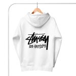 Stussy Los Angeles Hoodie Unisex White