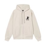 Stussy Rat Zip Hoodie Putty