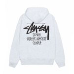 Stussy x Dover Street Market Ginza Hoodie Ash Grey